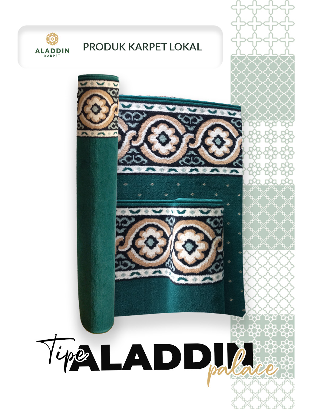 Karpet Masjid Jepara-Toko Kapret Masjid Jepara-Harga Karpet Masjid Jepara-Aladdin Karpet Jepara