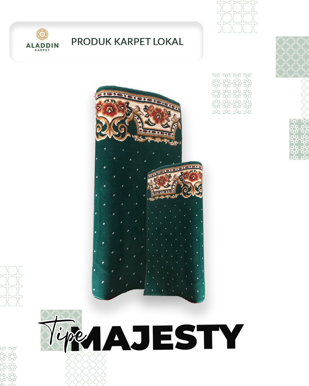 Karpet Masjid Jepara-Toko Kapret Masjid Jepara-Harga Karpet Masjid Jepara-Aladdin Karpet Jepara