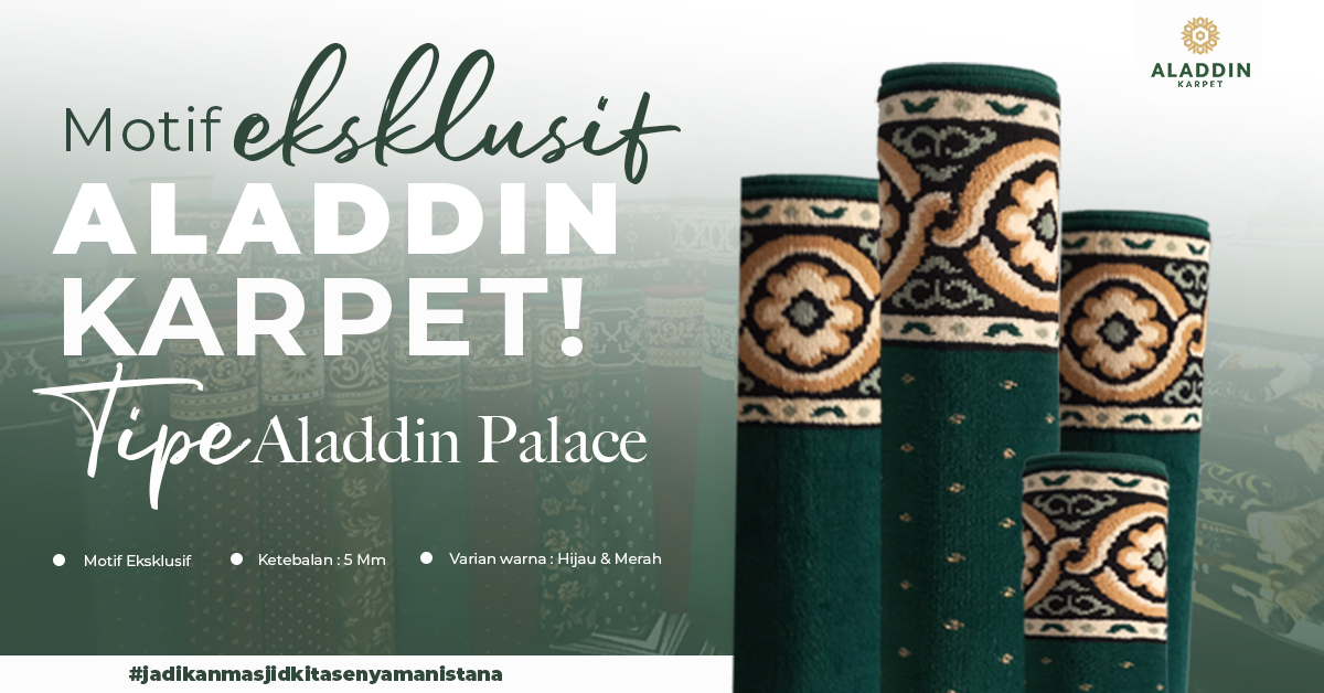 Karpet Masjid Jepara-Toko Kapret Masjid Jepara-Harga Karpet Masjid Jepara-Aladdin Karpet Jepara