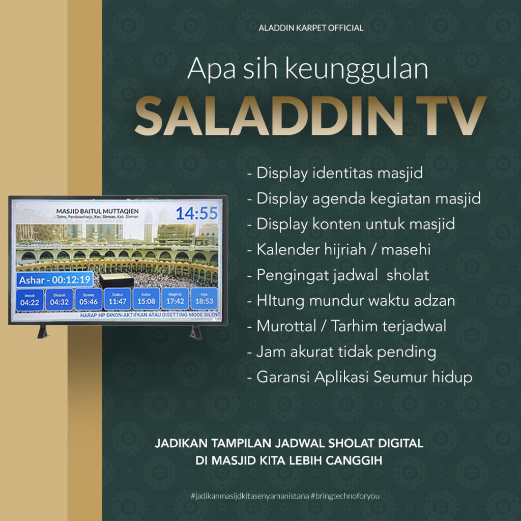 Jam Digital Masjid Jepara Harga Murah & Bergaransi