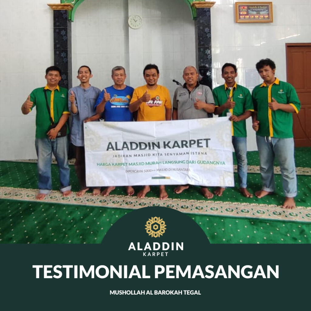 Karpet Sajadah Masjid Jepara – Nyaman & Elegan Berkualitas